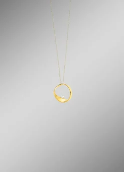 Geschmackvoller Anhänger in Bicolor