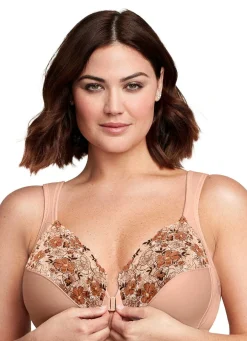 Glamorise Bügel-BH mit Vorderverschluss