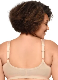 Glamorise Stütz-BH mit Vorderverschluss