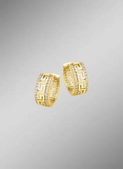 Glanzvolle Klappcreolen