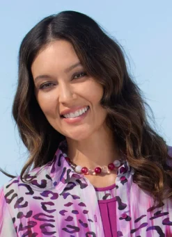 Halskette mit Schmuckperlen