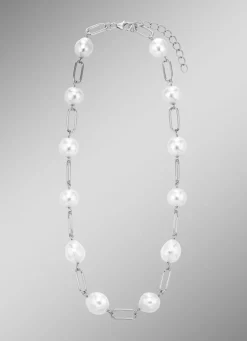 Halskette mit SW-Zuchtperlen