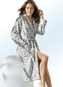 Hausmantel in Kimono-Form