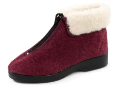 Haus-Stiefelette mit praktischem Front-Reißverschluss