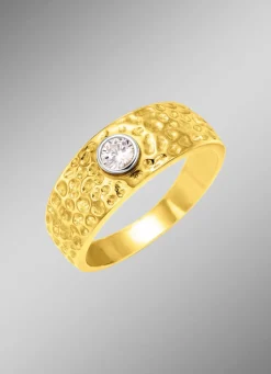 Herrenring mit Zirkonia