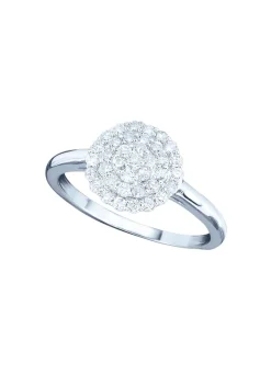 Hochwertig ausgefasster Damenring mit Brillanten