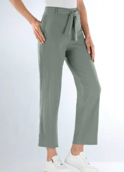 Hose mit abnehmbarem Bindeband