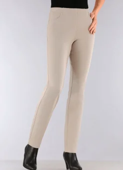 Hose mit angeschnittenem Bund