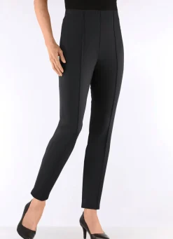 Hose mit angeschnittenem Bund