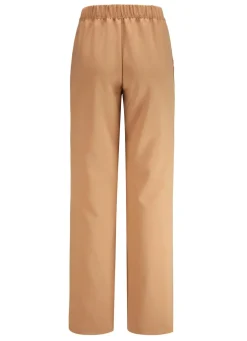 Hose mit Bundfalten in modischer Weite