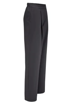 Hose mit Bundfalten in modischer Weite