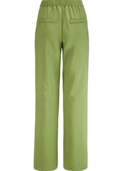 Hose mit Bundfalten in modischer Weite