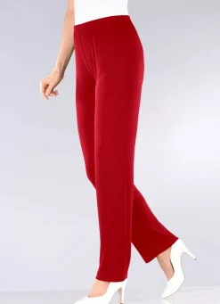 Hose mit edlem Glanz in Extra-Kurzgrößen