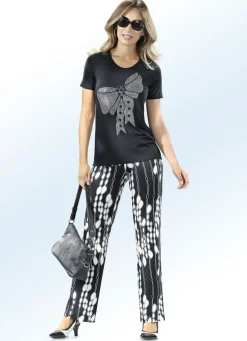 Hose mit farbrillantem Druck