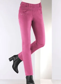 Hose mit funkelnden Glitzersteinchen