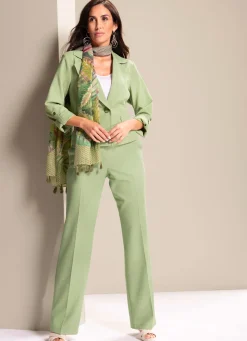 Hose mit rückwärtigem Dehnbund-Einsatz