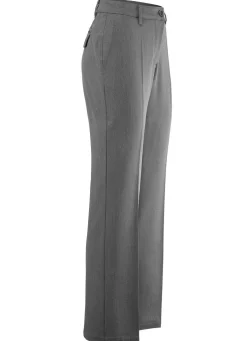 Hose mit rückwärtigen Dehnbundeinsätzen