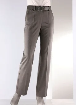 Hose mit rückwärtigen Dehnbundeinsätzen