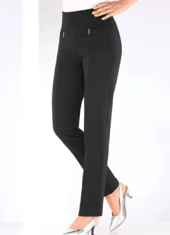 Hose mit Reißverschlüssen an den Taschen