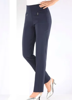 Hose mit Reißverschlüssen an den Taschen