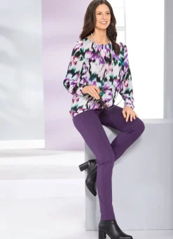 Hose mit schmaler Beinweite