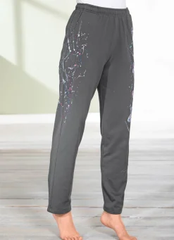 Hose mit tollem Floral Dessin