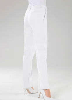 Hose mit Ziersteppungen