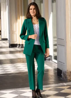 Hosenanzug mit Reverskragen