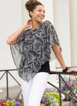 Interessante Poncho-Tunika