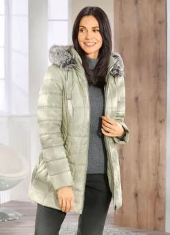 Jacke mit abnehmbarer Kapuze