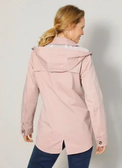 Jacke mit abnehmbarer Kapuze