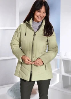 Jacke mit abnehmbarer Kapuze