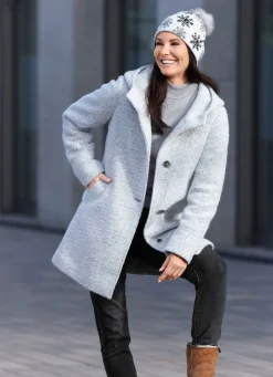 Jacke mit fester Kapuze