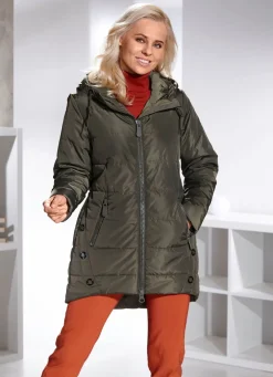 Jacke mit fester Kapuze