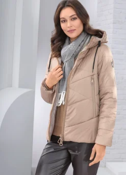 Jacke mit fester Kapuze