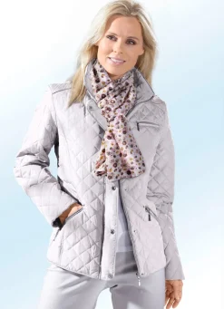 Jacke mit Kontrastpaspelierung