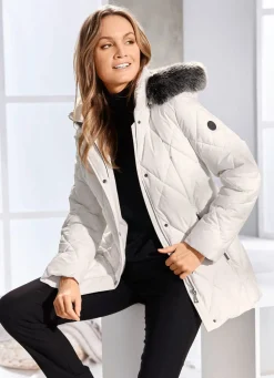 Jacke mit Reißverschluss an den Seitenschlitzen