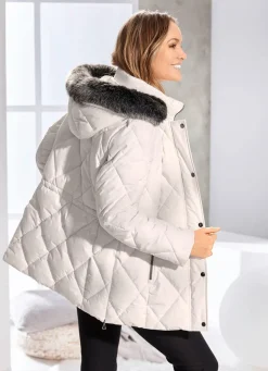 Jacke mit Reißverschluss an den Seitenschlitzen