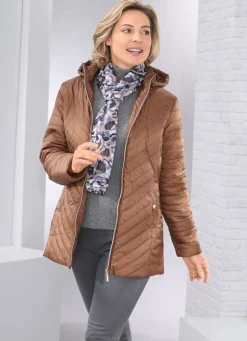 Jacke mit Reißverschlussleiste