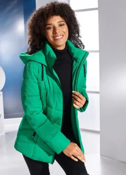 Jacke mit Reißverschlussleiste