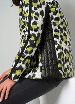 Jacke mit Reißverschlussleiste