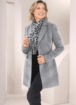 Jacke mit Reverskragen