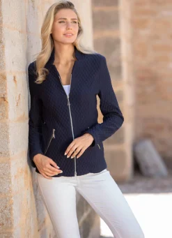 Jacke mit Schulterpolstern