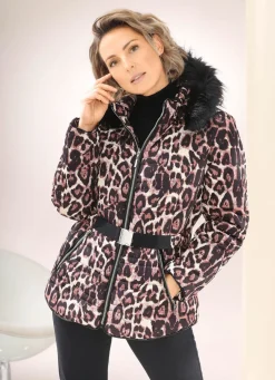 Jacke mit Stretchgürtel
