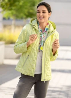 Jacke mit trendgenauem Laserstepp