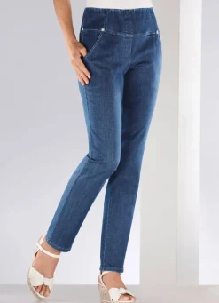 Jeans in Schlupfform
