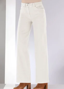 Jeans mit dezenter Strasszier