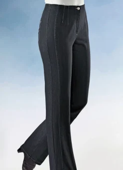 Jeans mit figurgünstiger Teilungsnaht