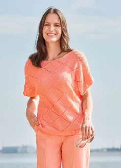 Jeans mit leicht ausgestellter Beinweite