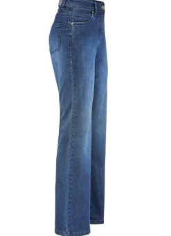 Jeans mit modischer Beinweite